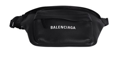 Balenciaga Logo Everyday Belt Bag, front view